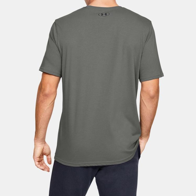 Under Armour Training Sports T-Shirt Men Tops Green 1329590-388