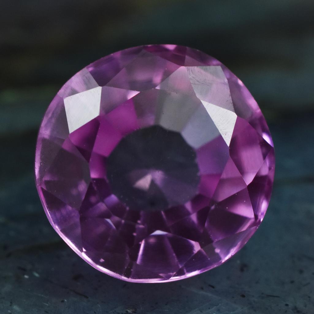 CERTIFIED Natural Round 4.45 Ct Ceylon Pink Sapphire Pendant Size Loose Gemstone SU-827