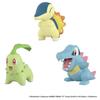 TAKARA TOMY Pokemon 30. Jubiläum Moncolle Johto Region Set mit 3