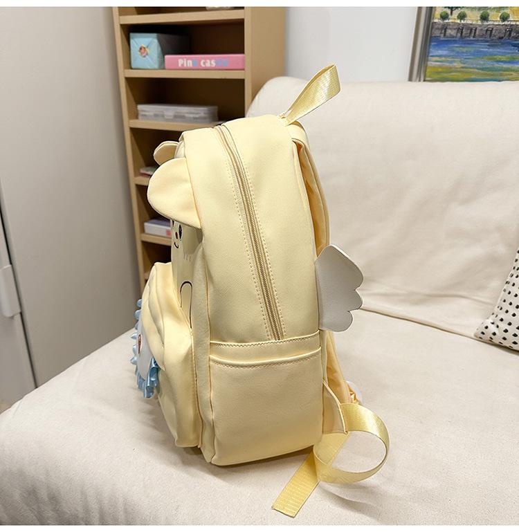 Cartoon Welpen Mini Rucksack: Japanischer Stil für Studenten & Frühlingsausflüge