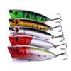 5PCS 6.5CM 11G 6High-quality Surface Fishing Lures, Artificial Bait for Freshwater, Realistic Imitation Bait, Hard Bait Specific