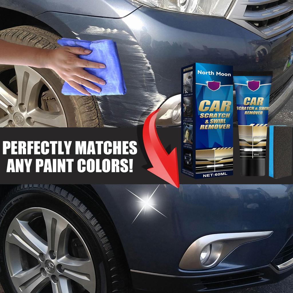 Car Scratch Remover Repair Kit - 120/60ml - Polishing Repair Accessorie Paint Wax Essential Cream Car - Anti-Scratch Tool w X8M5
