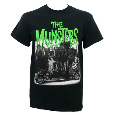 Authentisches UNIVERSAL THE MUNSTERS Familien-Wohnwagen-T-Shirt S-2XL NEU