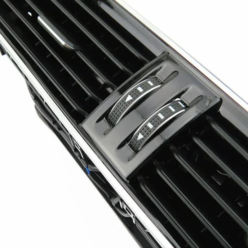 1 Set 3AD 819 701A 3AD 819 702A 3AD819728A Black Chrome Piano Paint Air Conditioning Outlet Vents For VW Passat B6 B7 2006-2011