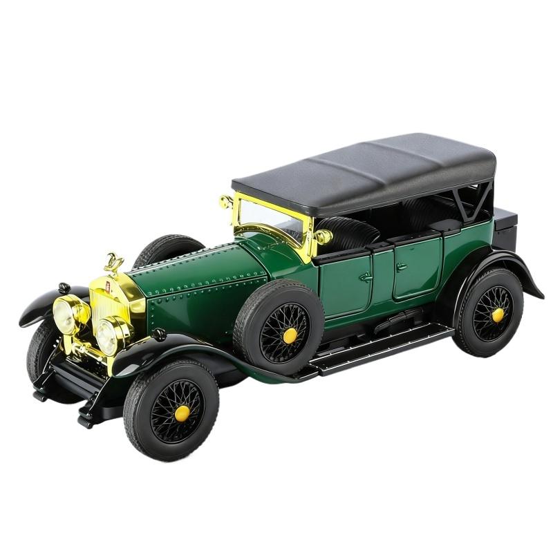 1/32 Rolls-Royce Phantom I Legierung Klassisches Altes Auto Modell Diecast Metall Retro Luxus Fahrzeuge Auto Modell Ton und Licht Kinderspielzeug Geschenk