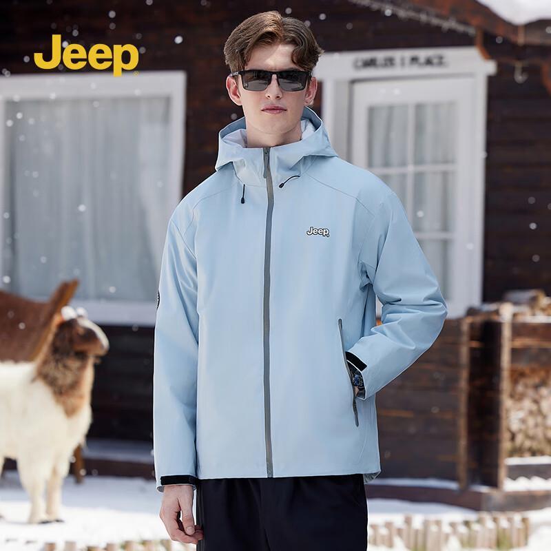 

JEEP Couple s Hooded Hiking Jacket P843MWJ1594 3XL