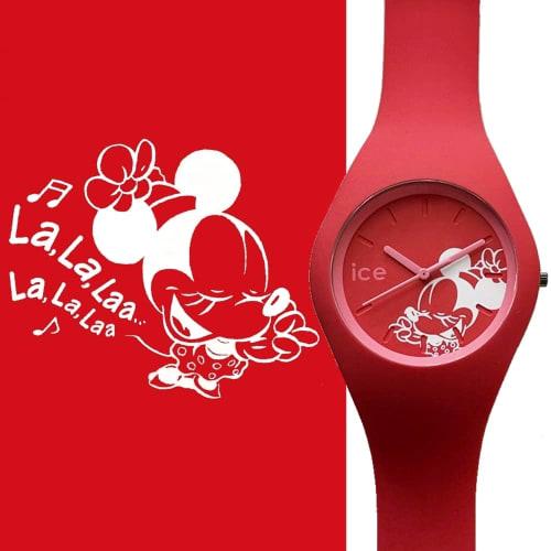 Ice-Watch Men's and Women's Disney Collaboration Watch, Red, Minnie Mouse, 014773