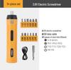 3.6V Rechargeable Lithium Electric Screwdriver Set with Manual/Automatic Function