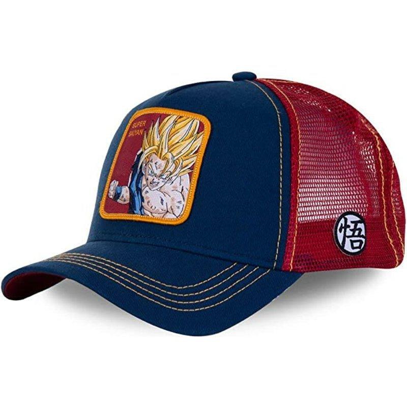 Dragon Ball Goku Embroidered Baseball Cap With Sun Protection For Casual Wear