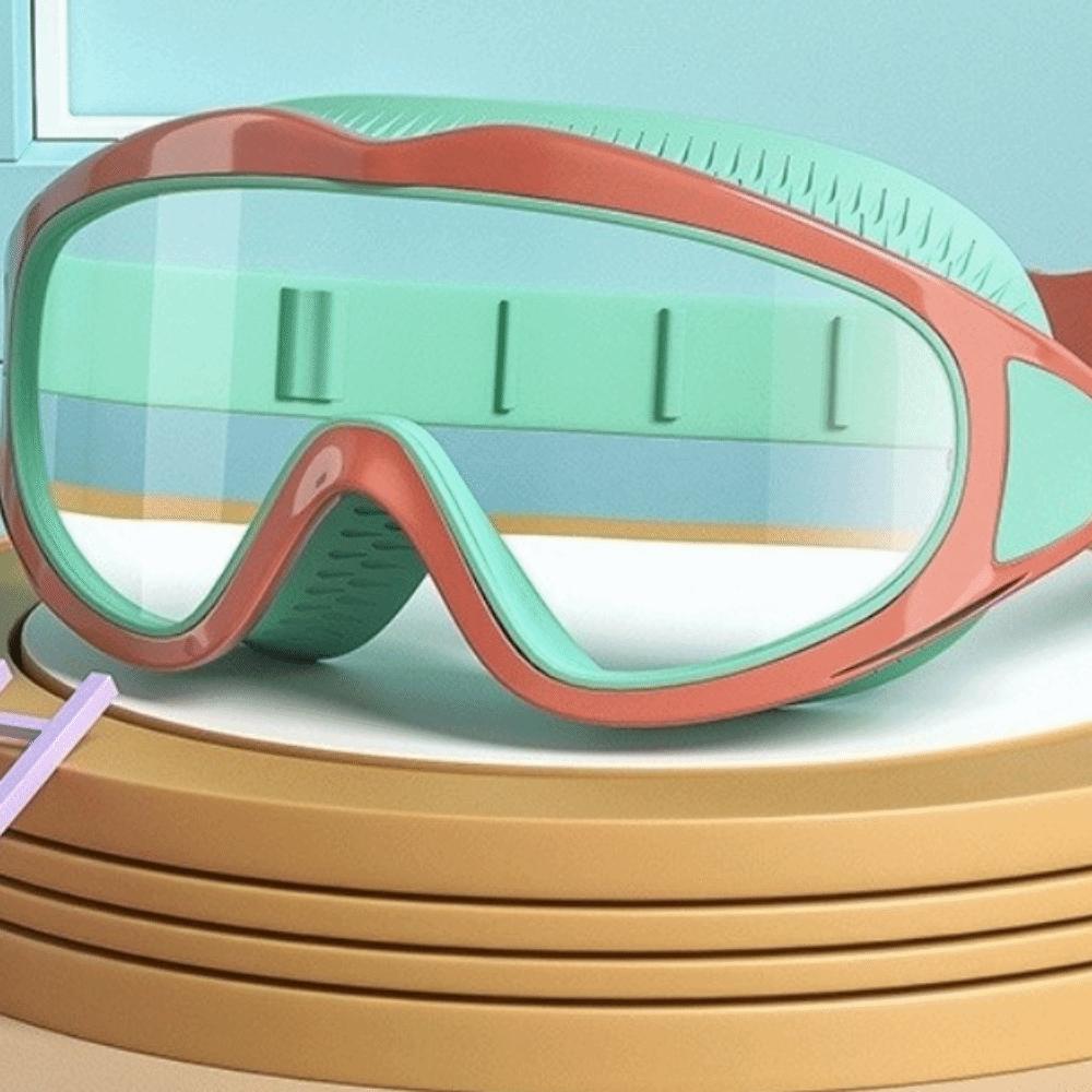 Waterproof Swim Goggles UV Resistant Diving Goggles Transparent Children Swimming Goggles Pool Use