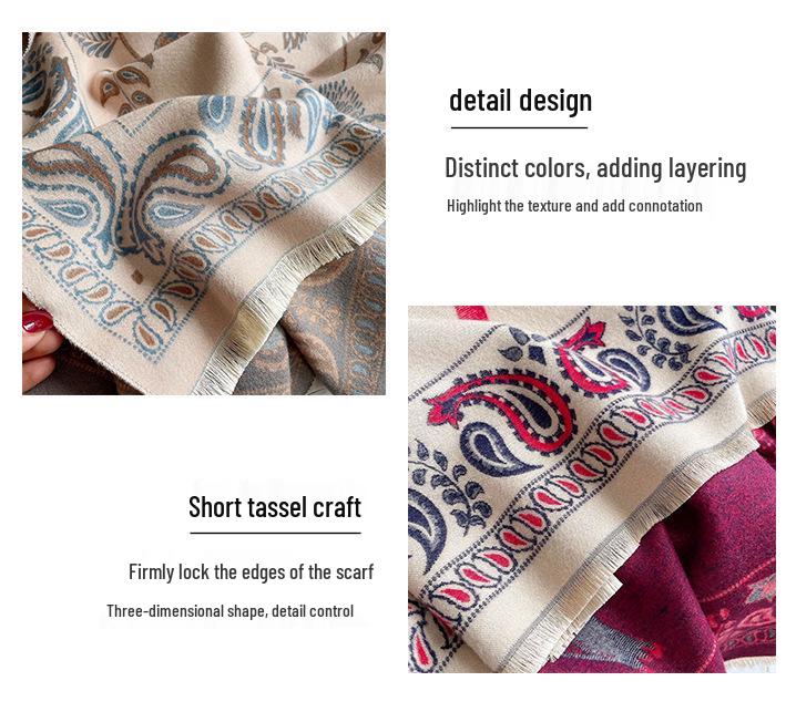 Luxury Women's Summer Shawl Cardigan - Air-Conditioned, Imitation Cashmere, with Tassels