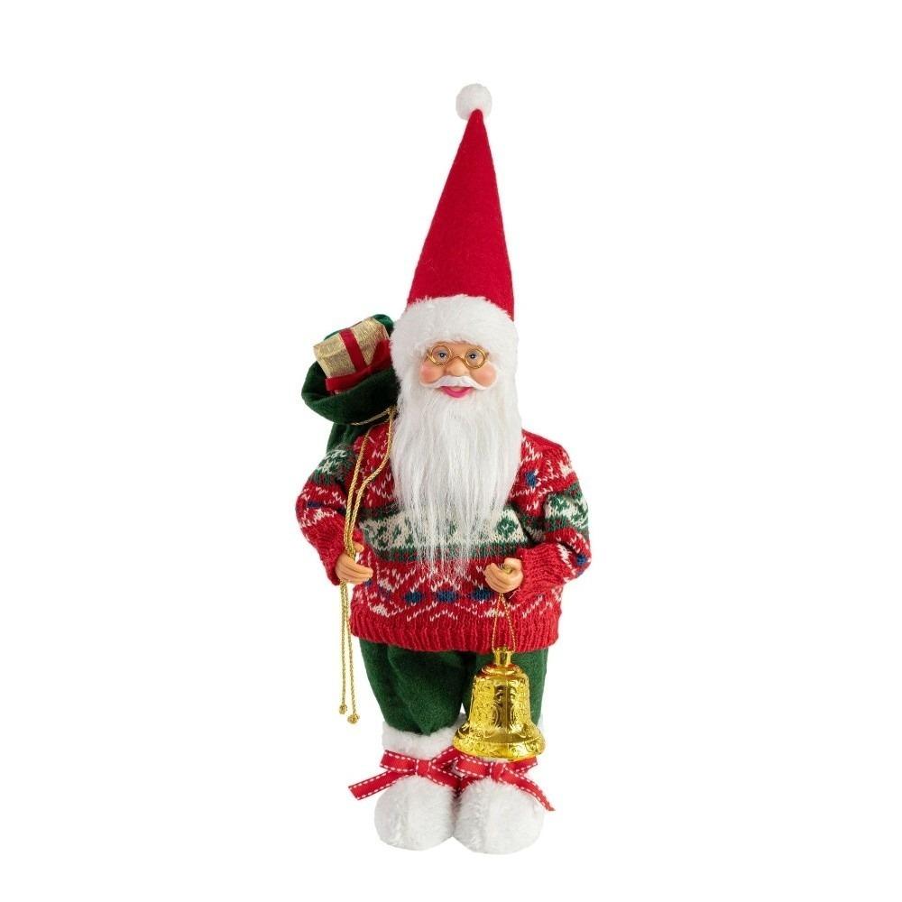 Home Decoration Xmas Tree Ornament 12 Inches Santa Claus Doll New Santa Claus Decorations  Gift