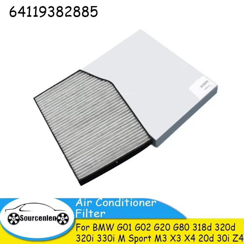

Air Conditioner Filter 64119382885 64119-382885 for BMW G01 G02 G20 G80 318d 320d 320i 330i M Sport M3 X3 X4 20d 30i Z4