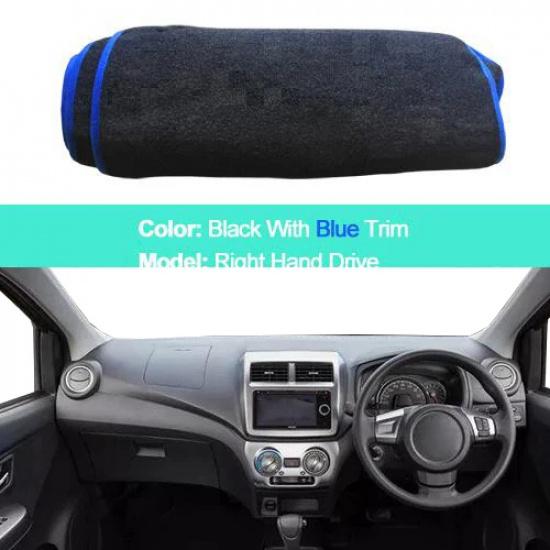 2 Layer Car Dashboard Cover Dash Mat Carpet For Toyota Wigo Agya 2018   LHD RHD Rug Sunshade Dash Board Cover Auto Sun