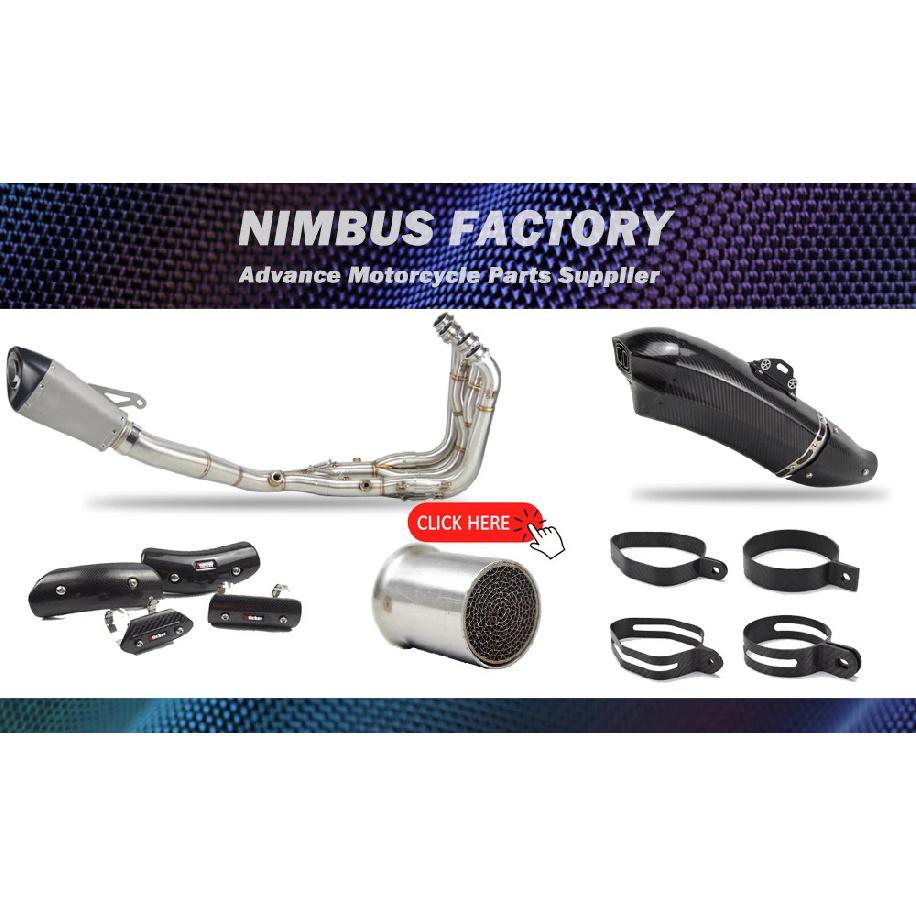 ZX-6R 636 2009-2020 Slip-on Motorcycle Exhaust Muffler With Sticker Laser Down Escape Moto for Kawasaki Ninja ZX6R ZX636