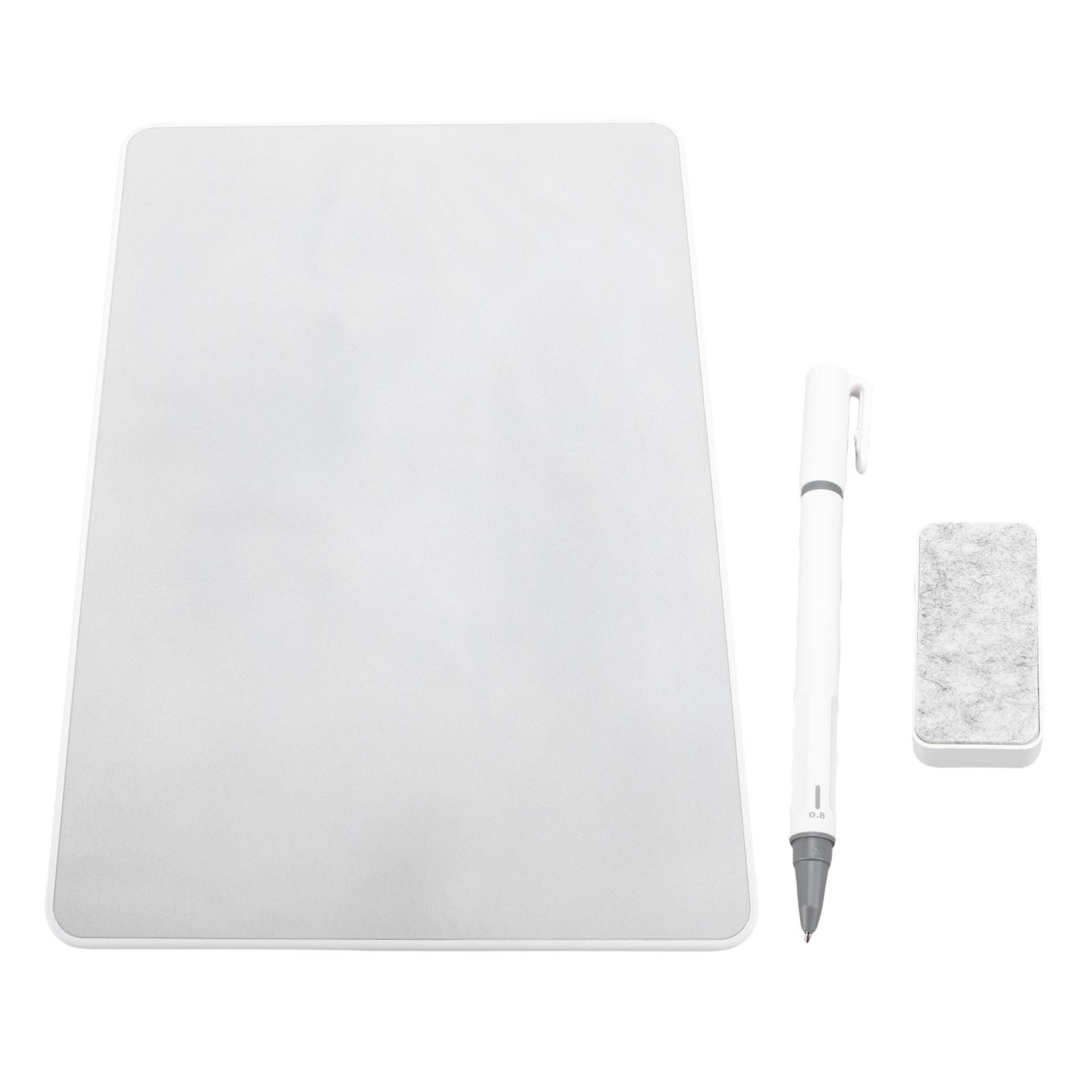 Sonoff 2 White/Black A4 Magnet Writing Board Local Erasable Board For Drawing Note Taking Sketching Borderless Background