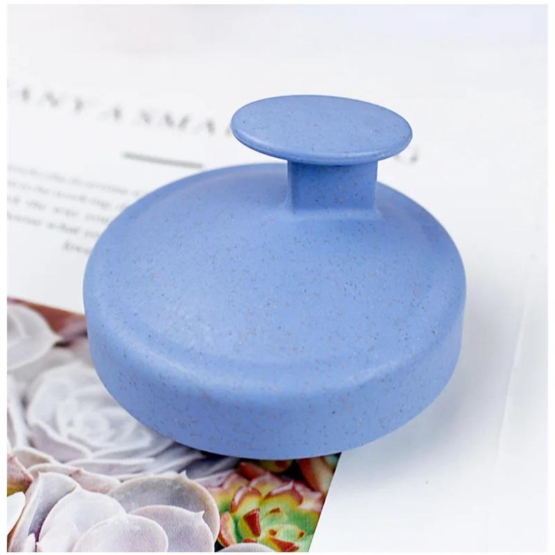 1 szt. Silikonowa szczotka do szamponu Szczotka do masażu ciała Szczotka do kąpieli i prysznica Salon fryzjerski Narzędzie do masażu skóry głowy Grzebień do mycia włosów