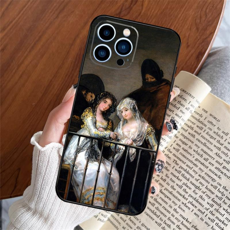 Francisco Goya Paintings Phone Case For iPhone 17 Pro Max 11 12 14 15 16 Pro Max Plus 13 Mini 16e 17 Air Back Cover