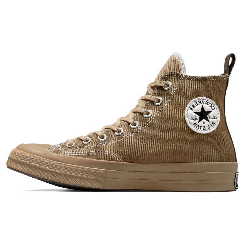 Converse Chuck 70 GTX Comfortable and Versatile High-Top Canvas Shoes Unisex Brown
