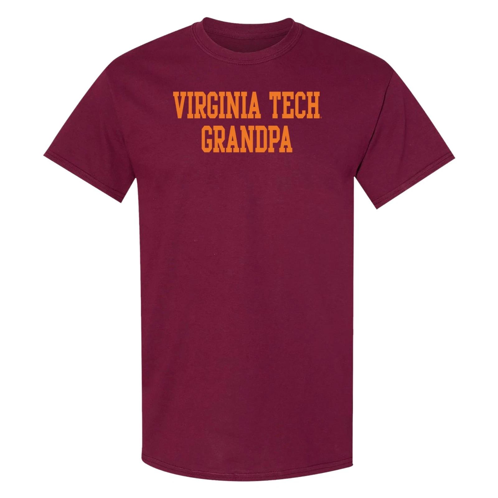 Virginia Tech Basic Block Wife T-Shirt - Maroon S