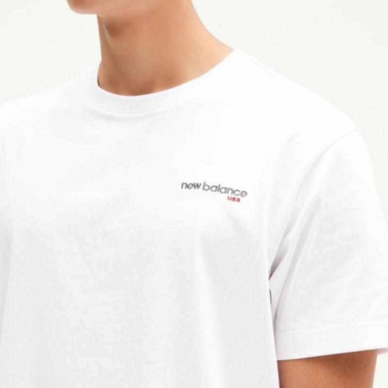 New Balance Unisex Basic Logo Short Sleeve Tee Nbnee21023