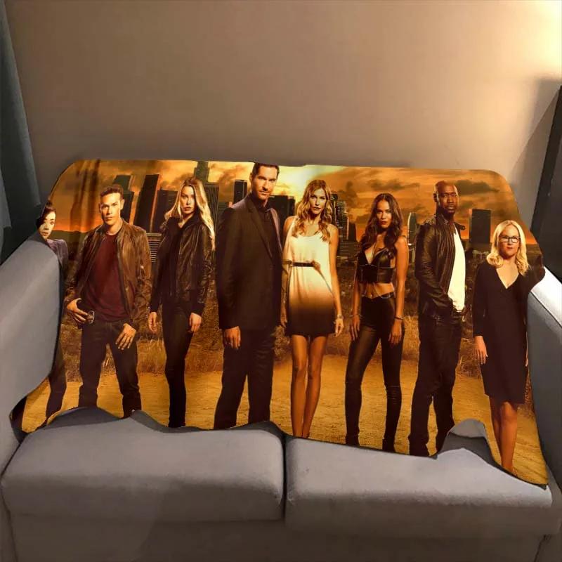Devil Detective Blanket Demon Lucifer Drama Series Blanket This Is My Watching Blanket Bedspread Sofa Warming Cover