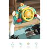 Baby Electric Simulate Driving Car Copilot Steering Wheel Early Educational Stroller Driving Musical Toys for 0-36months Toddler