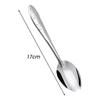 30/5pcs Stainless Steel Spoon Long Handle Soup Spoon Ice Cream Dessert Scoops Milk Coffee Teaspoon Kitchen Tableware Utensils