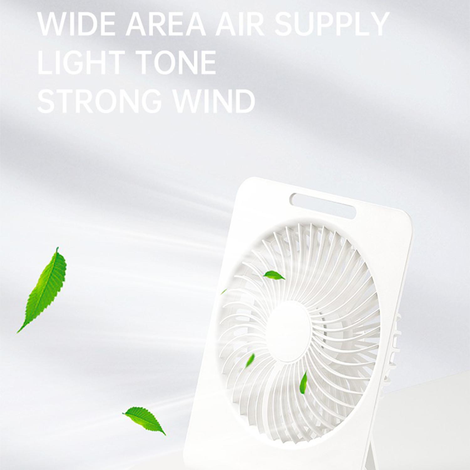 

AR-13 Summer Cooler Silent Operation Desktop Fan Hanging Fan for Home Office Yellow