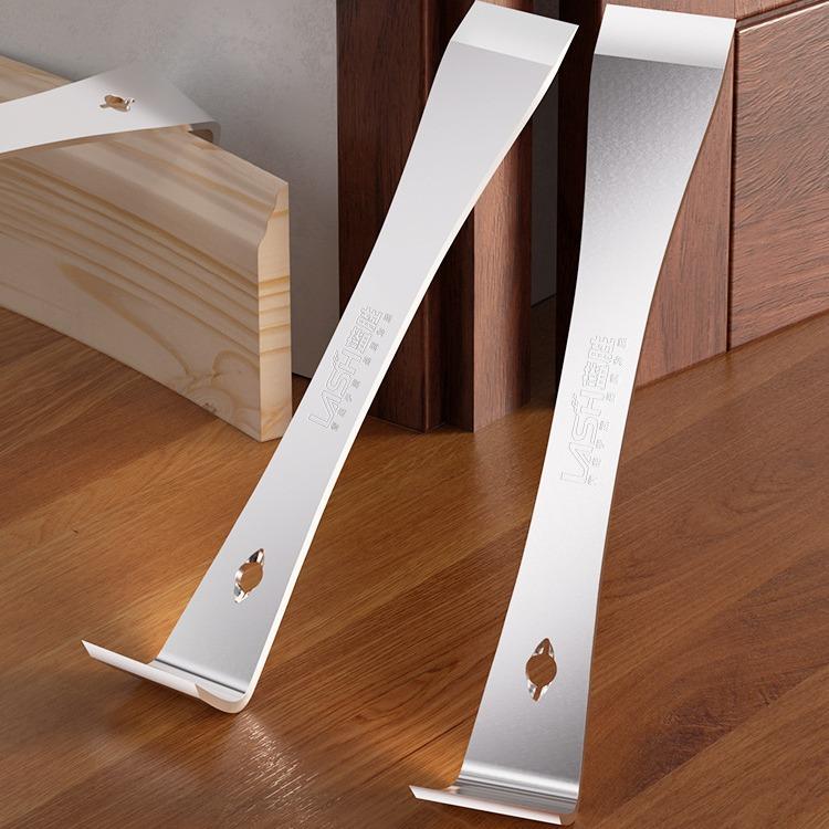 1Pc woodworking multi-functional pry bar, high-hardness pry tool, stainless steel scraper.