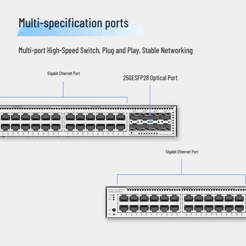 Huawei S5755-S48T8Y Enterprise 48-Port Switch