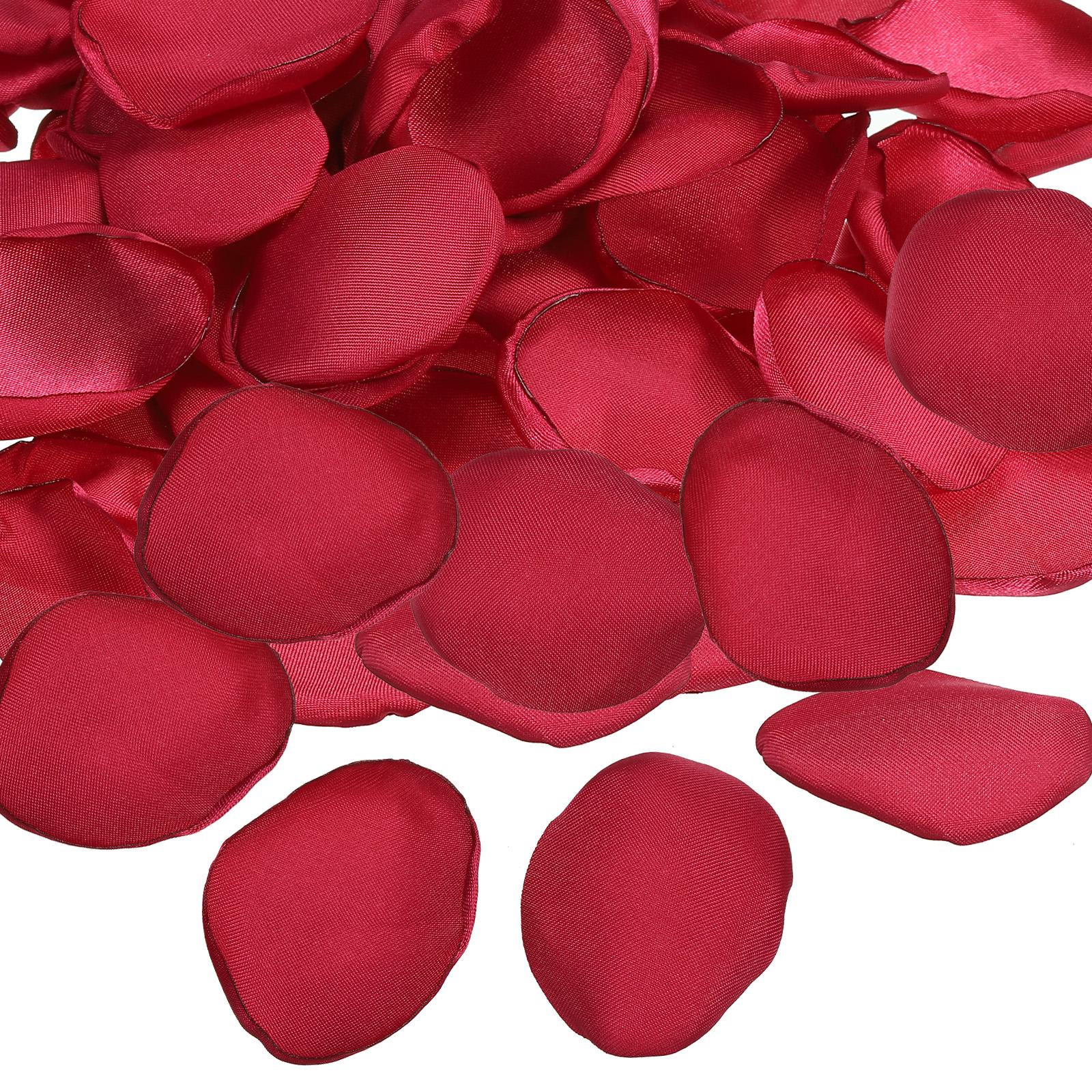 

Silk Rose Petals, 200/400Pcs Artificial Flower Petals Fake Rose Petals for Wedding Aisle Scatter Bridal Shower Table Decor 200pcs