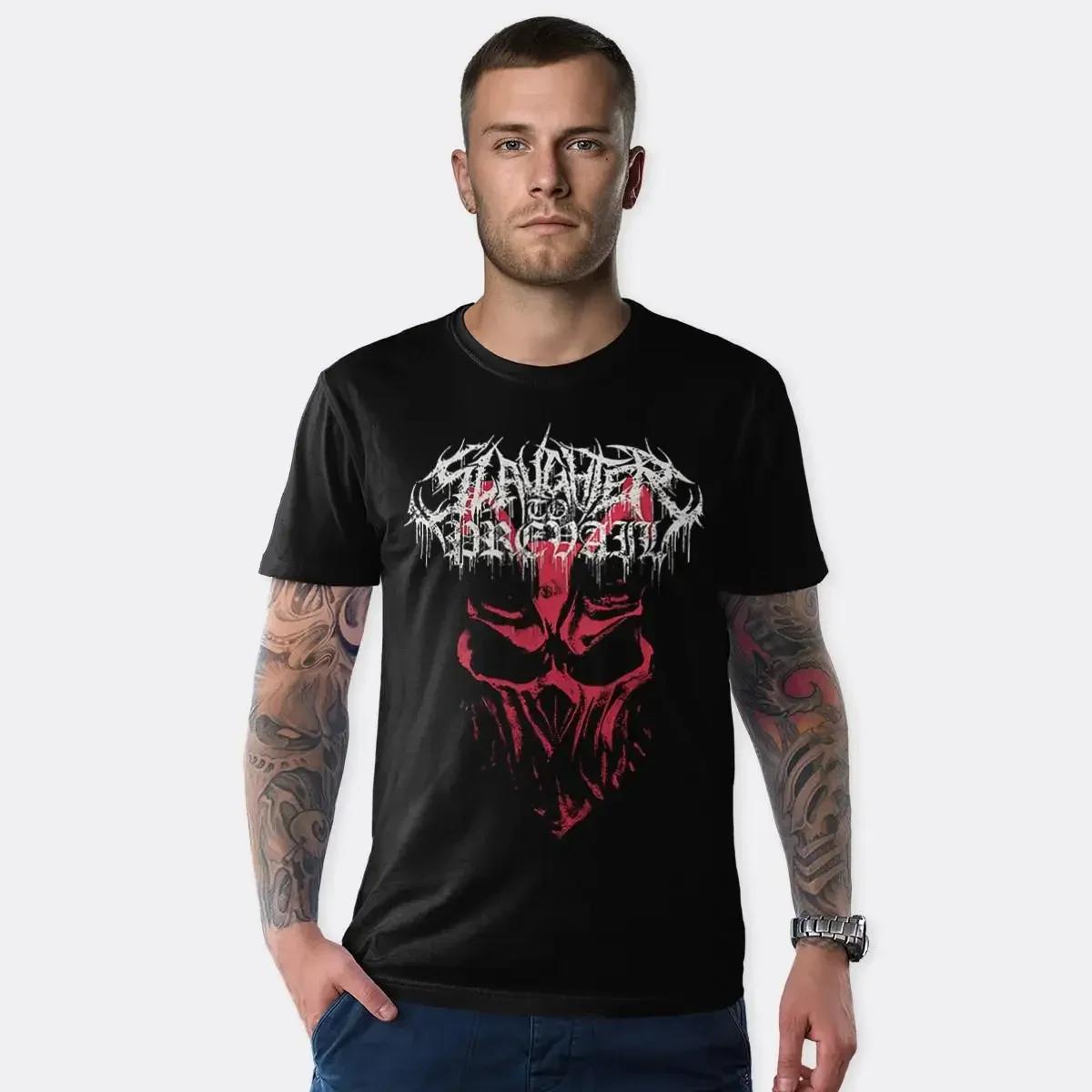 

Mental SLAUGHTER TO PREVAIL T-shirt Men Women Russia Rock Heavy Short Sleeve Tshirt Graphic Tee-shirt Harajuku Streetwear Shirts#Color(3) XXXXXL чёрный
