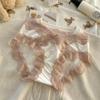 Ladies Sexy Lace Pure Cotton Crotch Antibacterial New Satin Lace Triangle Underwear