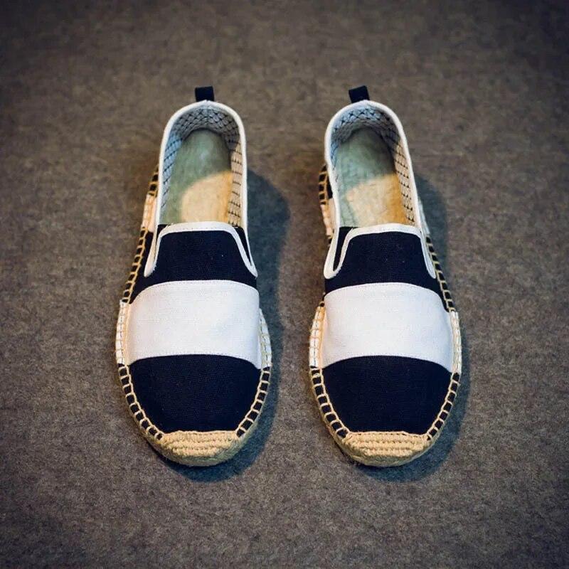 

Весенне-летняя модная тканевая обувь без шнуровки на плоской подошве, дышащие мужские лоферы, брендовая мужская обувь, черный, красный 40