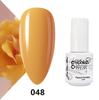 GELPOLISH Nail Art Set: Base, Top Coat, Transparent & White Gel Polishes