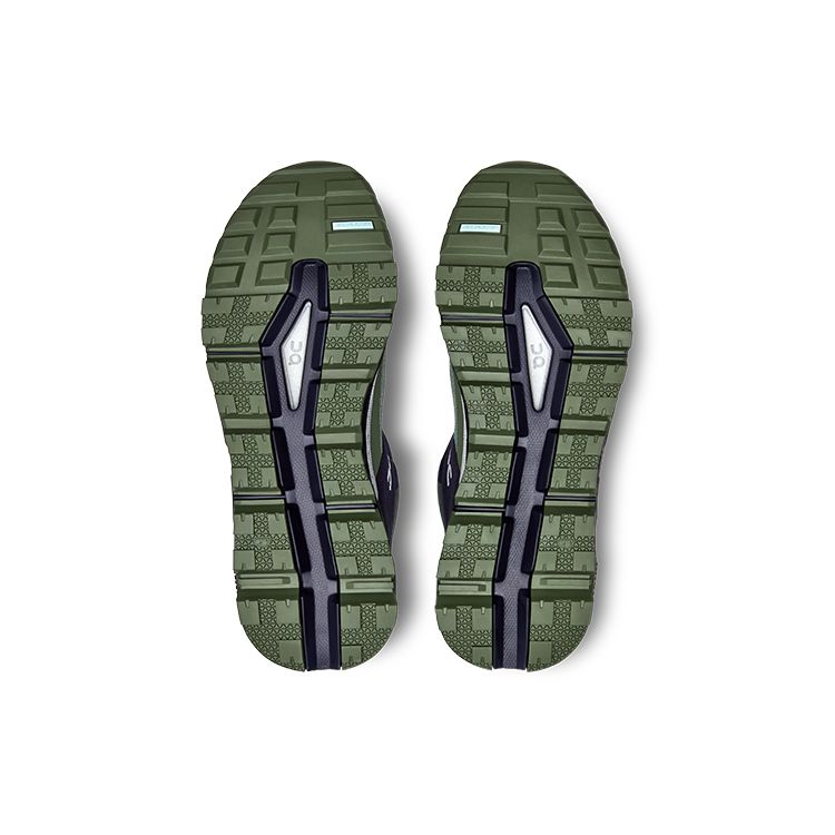 On Cloudtrax Cushiing N-Slip Mid-Top Hiking Shoes Women Hiking Shoes Black Gray 53.98064