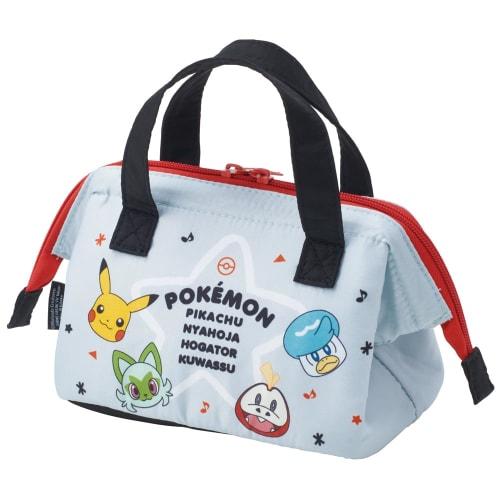 Skater Insulated Lunch Bag, Pouch, Children's Size, For Children's Bento Boxes, Pokemon KGA0