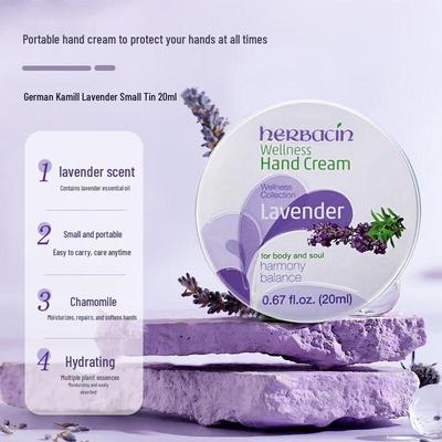 Creme para as mãos de lavanda