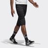 Adidas Football Training Running Capri Pants Men Bottoms Black CF4384