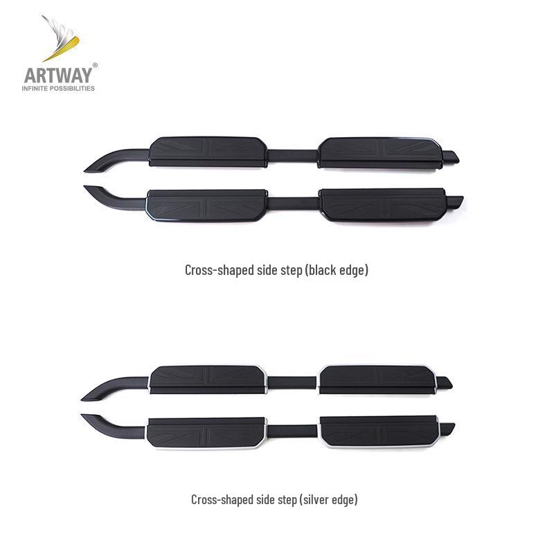 Compatible Aluminum Alloy Side Steps for 2020 Land Rover Defender 110