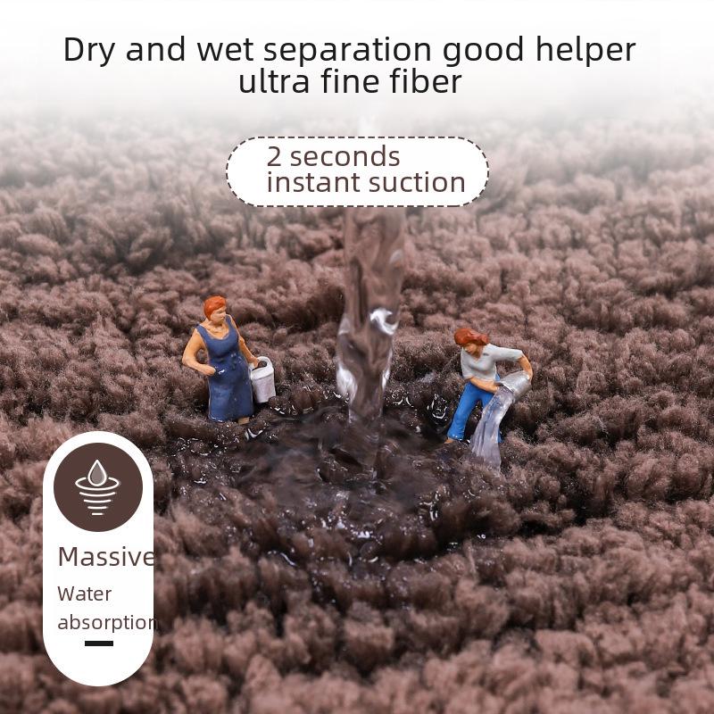 Εξαιρετικά Μαλακό Ζεστό Αντιολισθητικό Απορροφητικό Πατάκι Δαπέδου Μπάνιου