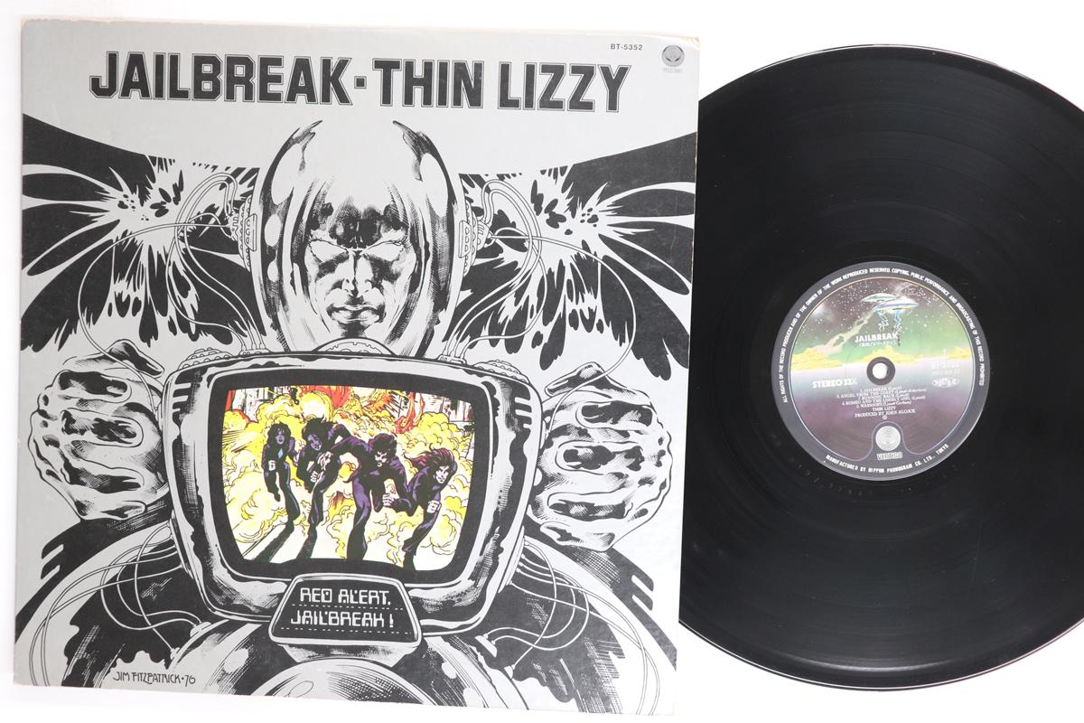 LP Record THIN LIZZY  Jailbreak BT5352 VERTIGO 1980 Japan Rock Used