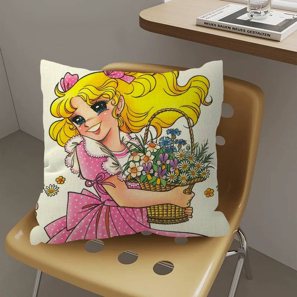 Candy Candy Anime Pillow Gift Home Office Decoration Bedroom Sofa Car Cushion Cover Case 45x45