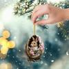 Easter Decor for Room Easter Bunny Hanging Ornaments 2D Acrylic Bunny Car Decorative Pendant with Egg & DecoraçãO Quarto
