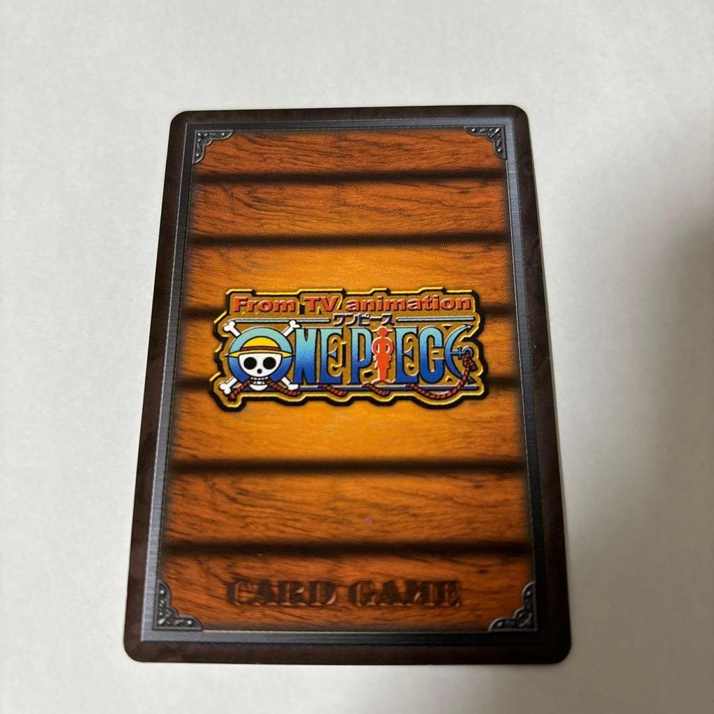 Used Old One Piece Carddass "Shadows of Heroes' Ships" Luffy Holo (with bonus)