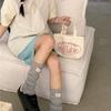 Harajuku Street Ballet Socks Y2K Mid-tube Socks New Calf Socks