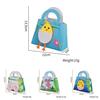 Delightful Easter Felt Carry Bags With Bunny And Chick Patterns Ideal For Candy And Gift Storage