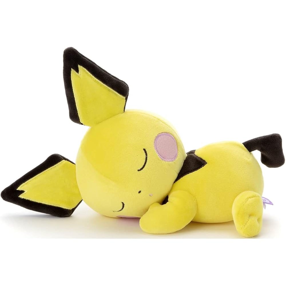 Takaratomy A.R.T.S Pokemon Suyasuya Friend Plush Toy Pichu 26cm