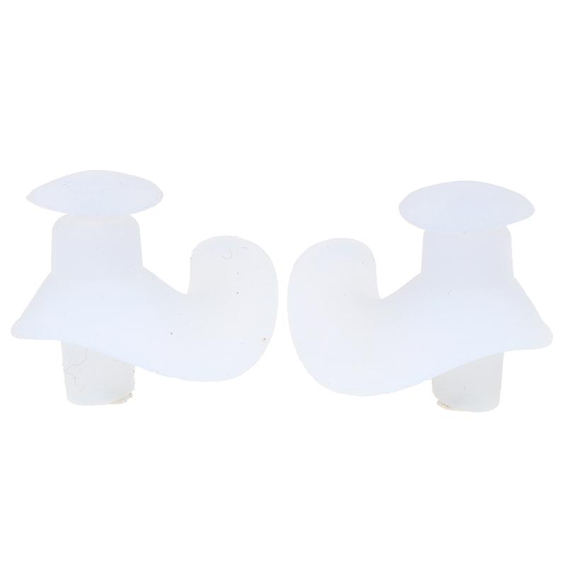 1 Paar Weiche Silikon-Ohrstöpsel Wiederverwendbarer Lärmschutz Zum Schlafen